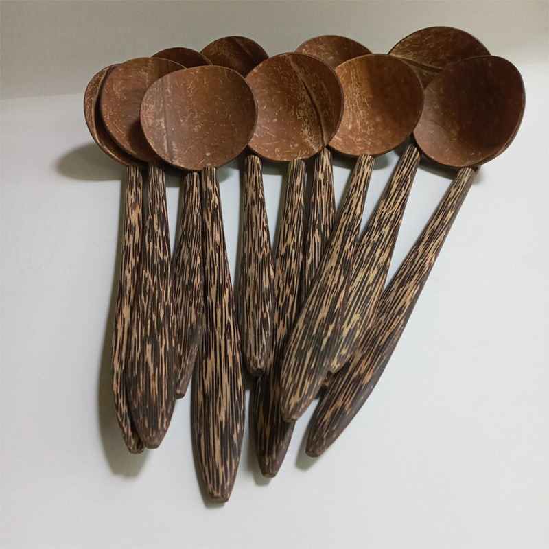 Durable Coconut Shell Spoons