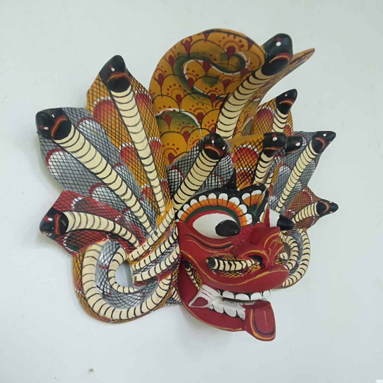 Traditional Sri Lanka King Cobra mask